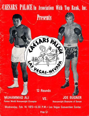 Muhammad Ali / Joe Bugner I Program