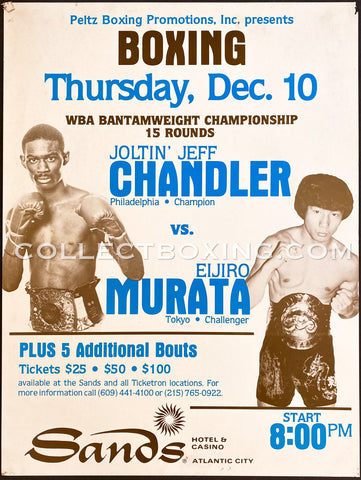 CHANDLER, JEFF / ELJIRO MURATA ON SITE POSTER 1981